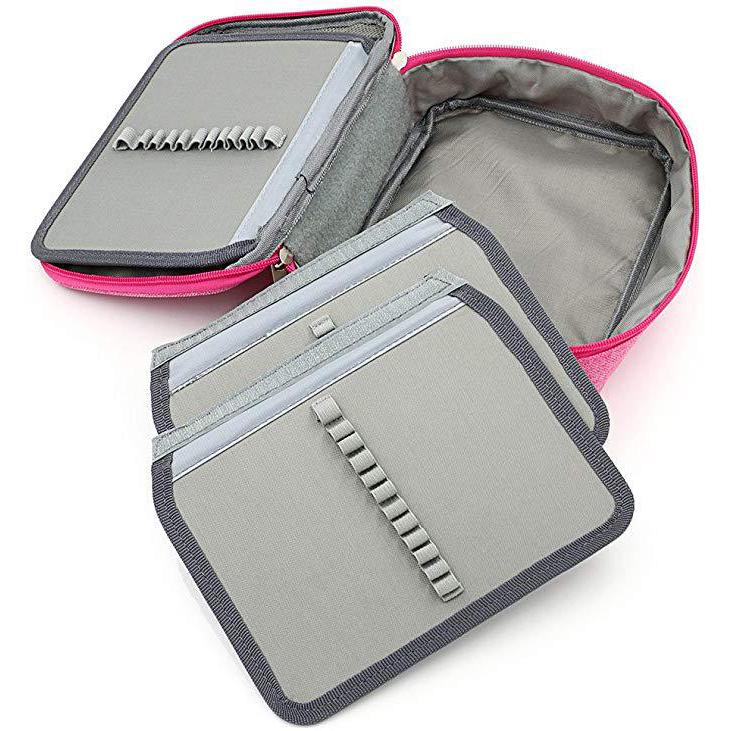 Waterproof Pencil Bag 72 Colours Large Capacity Sketching Pencil Bag Stationery Student Storage Pencil Bag