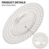 Uninterrupted Water Flow Shower Floor Drain Stopper