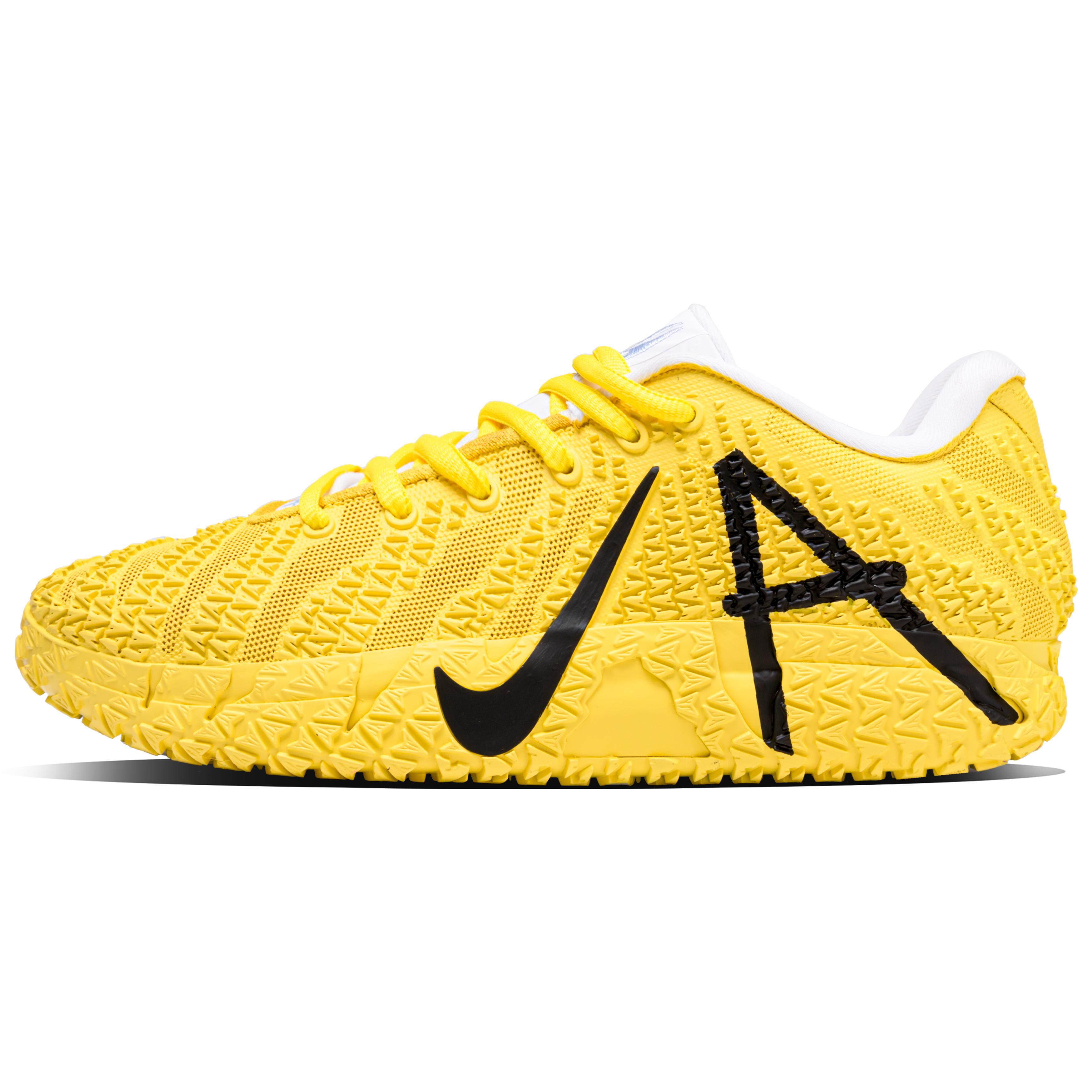 

Nike Ja Morant 3 Bumblebee Abrasion Resistant Low top Basketball Shoes Unisex Yellow Black HF2794-100(Team63-) 37.5