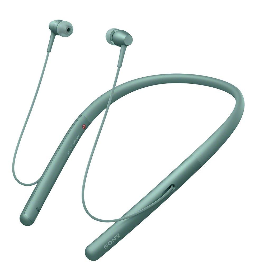 Sony In 2 Wireless Up To 8 Hours of Continuous Headphones with 2017 360 Reality Audio Horizon Green H.ear WI-H700 Bluetooth/Hi-Res Compatible,