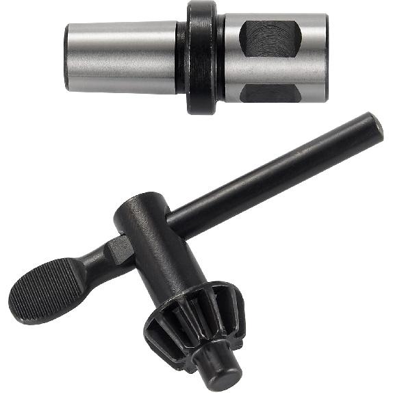 HD Chuck HEAVY DUTY 5/8" (16mm) Magnetic Drill Chuck with 3/4" Weldon Shank Adapter Key Type Chuck Converter Tool for Drill Press (B16)