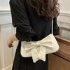 Small Crossbody Bags for Women Pu Leather Shoulder Purses Crossbody Bag Lightweight Bowknot Hoboes Bags Envelope Bags