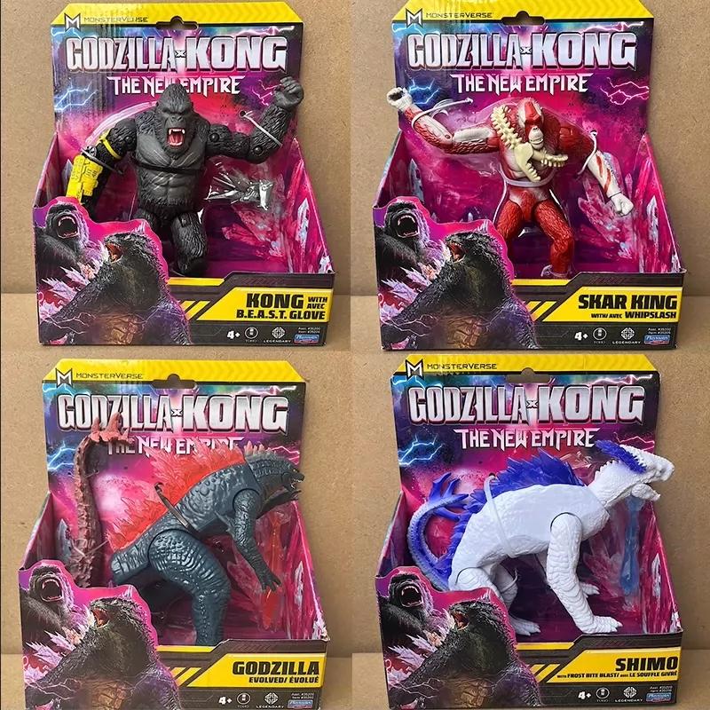 Authentic Playmates Godzilla vs. King Kong 2: Rise of the Empire Movie Kidora, Snow, Demos, Mothra, Mobile Handheld Toy