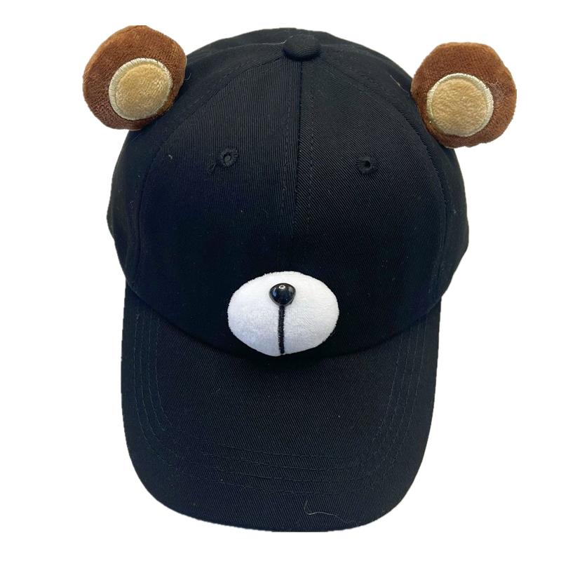New Children's 3D Design Cartoon Cap Bear Anime Cartoon Hat Cap Boys Girls Hat High Quality Baseball Cap For Kids