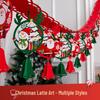 Christmas Decorations: Pull Flags, Tassel Pendants, and Ornaments for Indoor and Window Displays