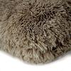 Extra Soft Plush Cushion Taupe 40x40