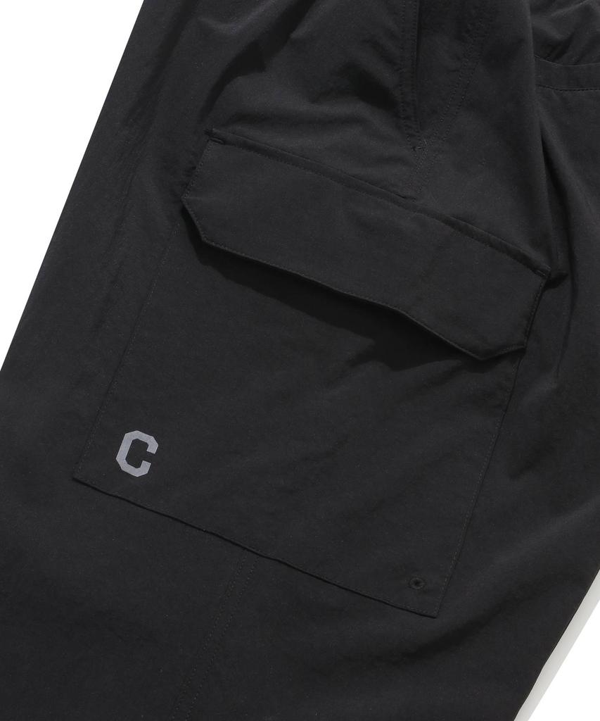 COVERNAT College Tech Nylon Cargo Jogger Pants Black