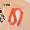 10mm Wide Monochromatic Quilling Strips - 120 Handcrafted Paper Strips, 53cm Long for Quilling Art