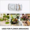 2pcs Metal Flower Vase Galvanized Milk can Watering Jug,Rustic Plant Holder Farmhouse Flower Vase Pot for Home Office Garden Decor Indoor and Outdoor