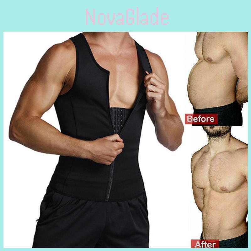 Neoprene Sauna Body Shaper Vest With Superior Tummy Control And Back Support**