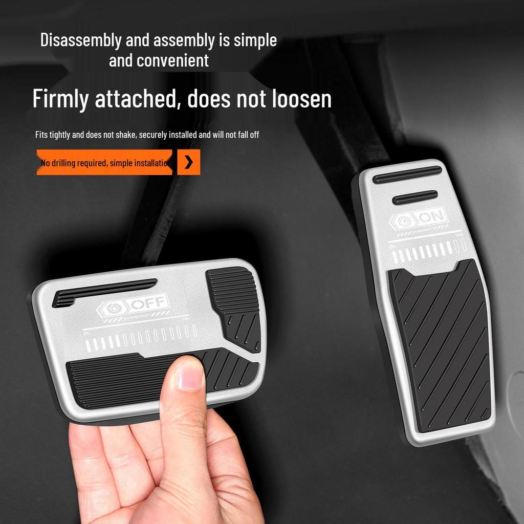 Wuling Rongguang EV Anti-Slip Accelerator & Brake Pedal Covers for Interior Modification