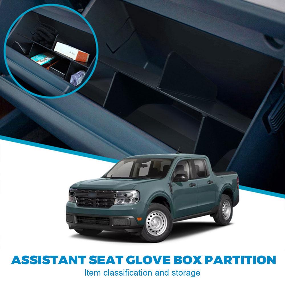 For Ford Maverick 2025 2025 Glove Box Organizer Plate Center Console Organizer Storage Tray Compartment Car Interior Accessories