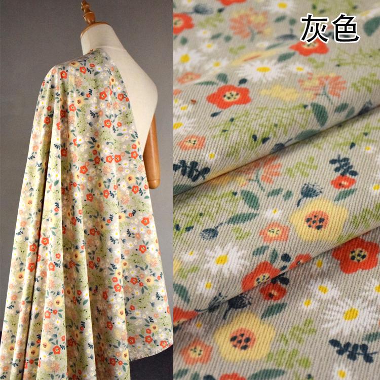 Elastischer Dicker Cordstoff, Graffiti Kleines Herz, Kinderbekleidung, Handgemachte Jacke, Schuhe, Tasche, 145x50cm, Winter