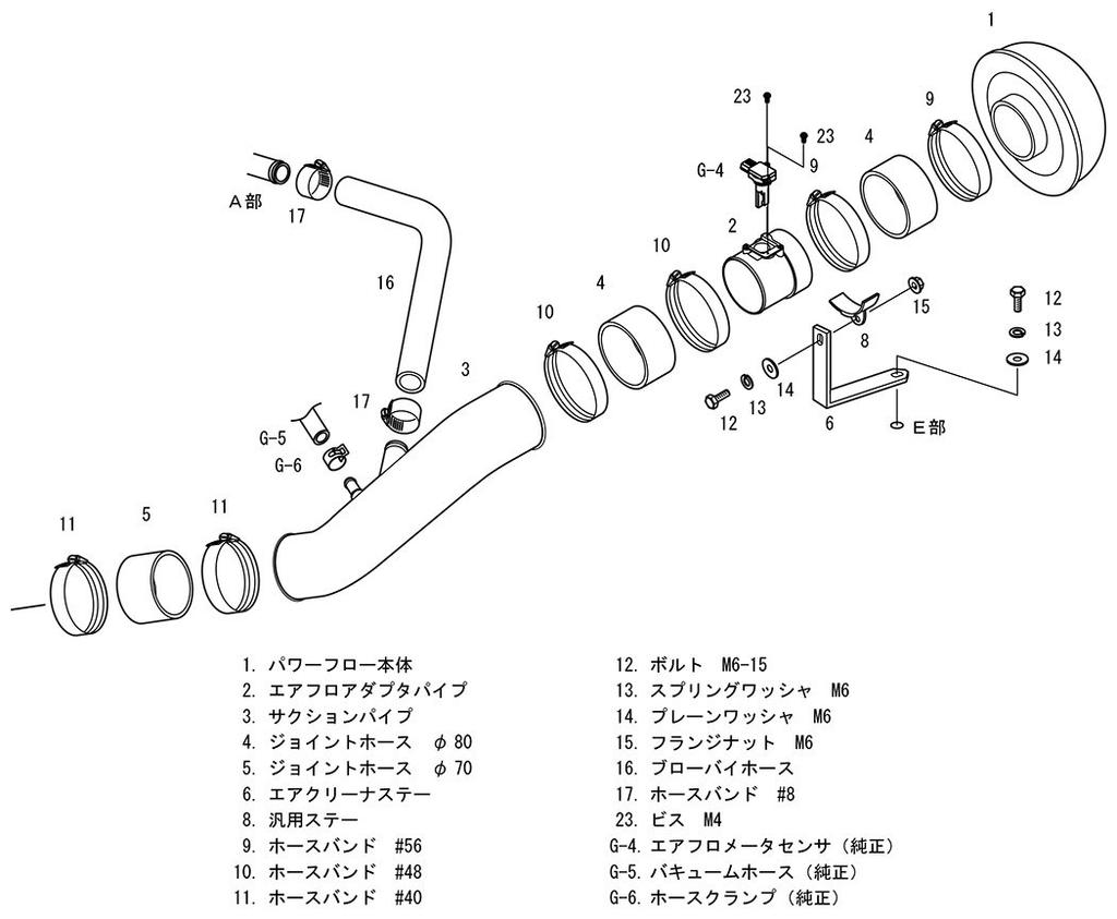 HKS Intake System Parts Racing Suction (Air Cleaner) Civic Type R Euro ABA- FN2 K20A 09/11- 70020-DH101