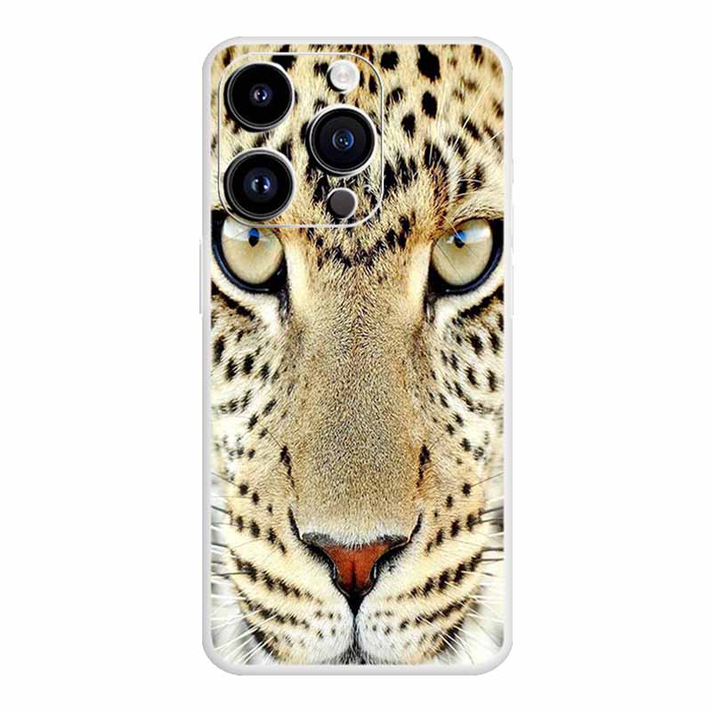 Für iPhone 16 Pro Max Hülle Luxus Silikon TPU Weiche Abdeckung Handyhülle iPhone16 plus 16e Stoßfester Bumper Funda Tiere Hülle