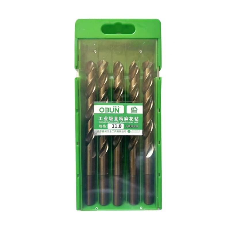 Professional M35 Twists Drill Bit Set 3-14mm Diameter Cobalt Speed Steel for Stainless Steel and Metal Drilling