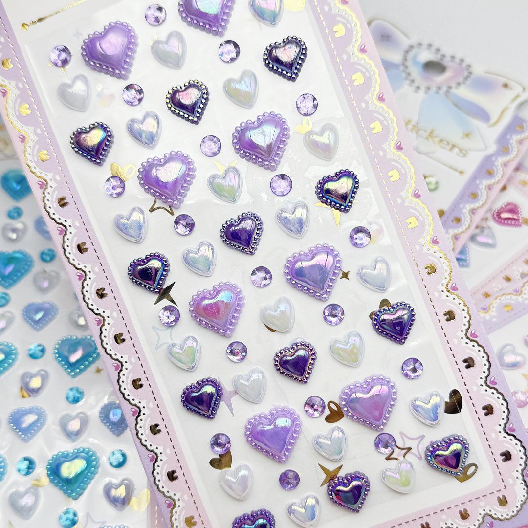 

Colorful DIY Diamond-Shaped Acrylic Stickers for Kids