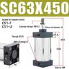 Aokewen SC Serie Standard-Pneumatikzylinder