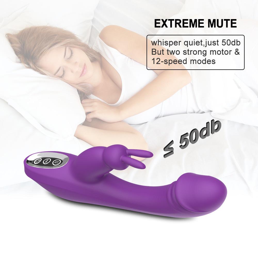 Aixia Oli Bunny Ear Vibrating G-Spot & Clitoral Massager for Women
