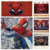 Décorations d'Anniversaire Toile de Fond Spider-Man, Bannière d'Anniversaire Spider-Man, Fond de Photo pour Photographie, pour Fête d'Enfants, 1,8x1,2m