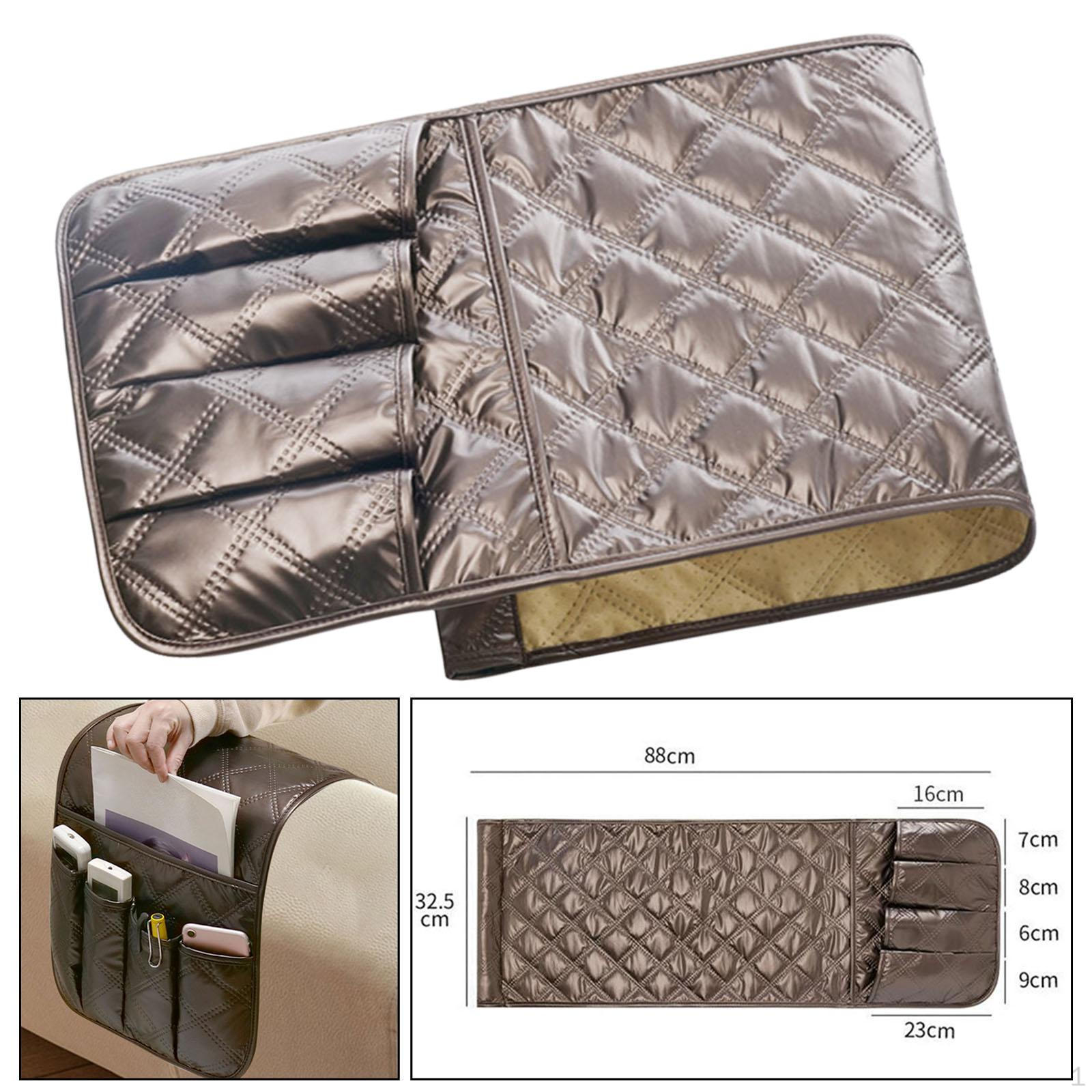 Armrest Organizer for Sofa And Bedside Storage