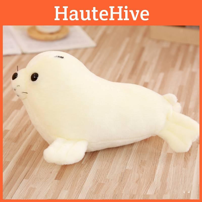 Lion White Sea Stuffed Toy Plush Animal Doll Children Sleeping Gift Partner