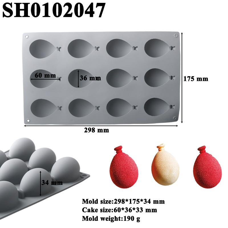 Mousse Cake Moulds Balloon Shape Silicone Cake Molds Whey Cheese Dessert  Baking Tools Kitchen Supplies