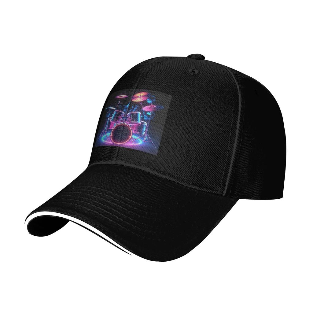 Shelf Drum Electronic Drum Cap Casual Baseball Caps Adjustable Hat Hip Hop Summer Unisex Baseball Hats Customizable