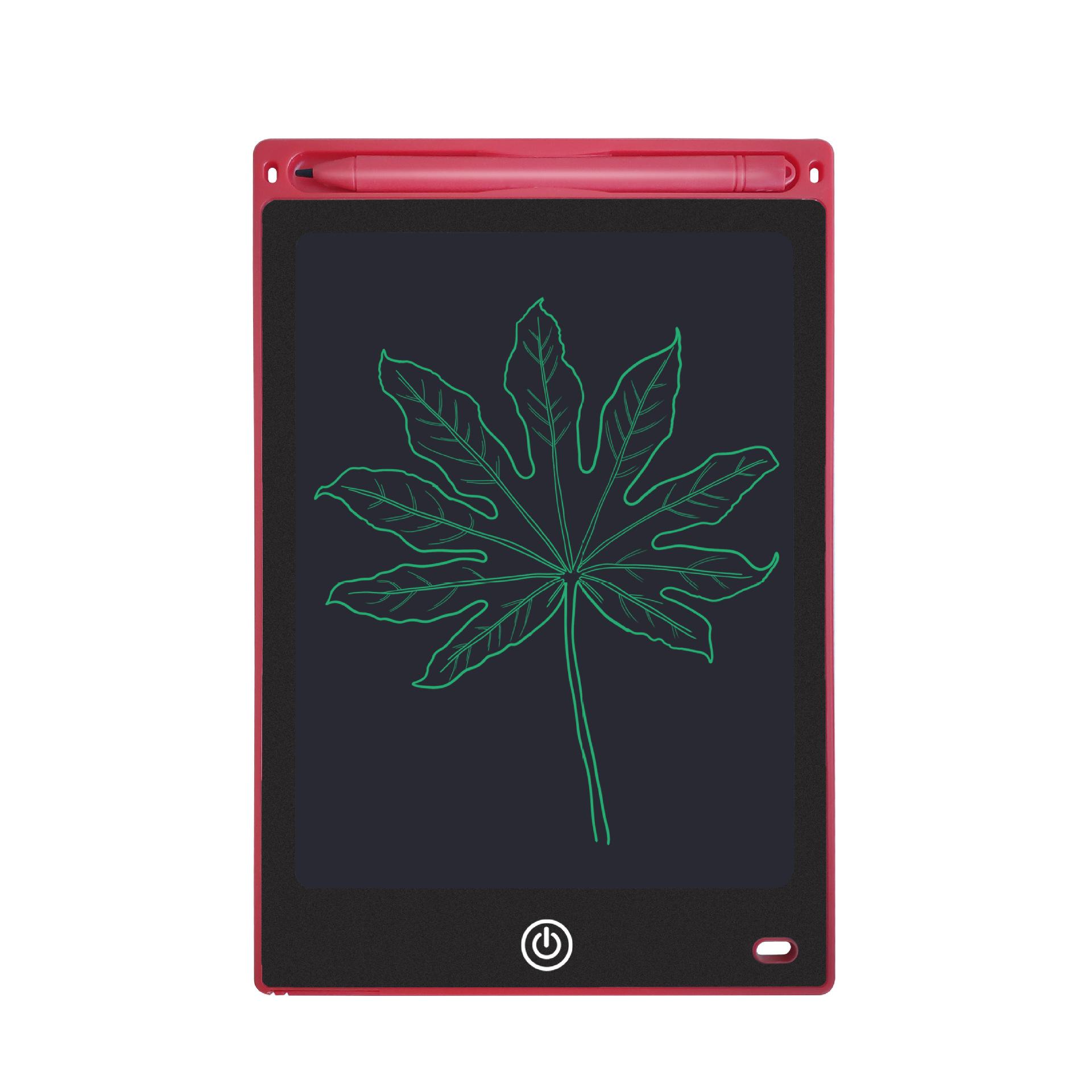 

Детский планшет для письма с ЖК-дисплеем 21,6 см, электронный блокнот для рисования, доска для письма с функцией стирания одной кнопкой 21.6cm красный