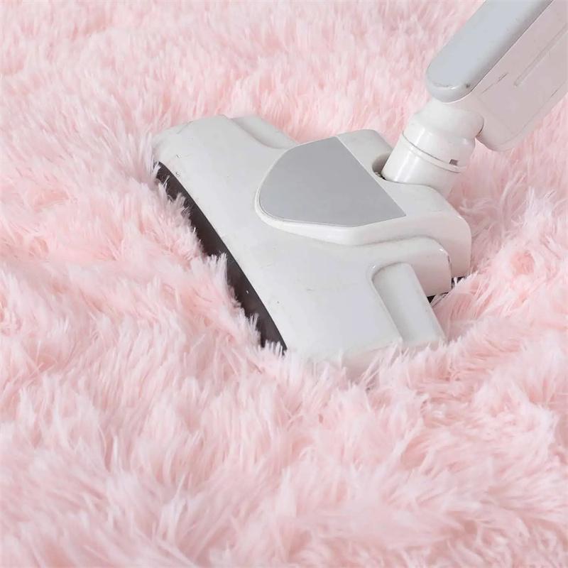 Fluffy Round Rug For Bedroomfuzzy Kids Room Carpet Shaggy Living Room Sofa Area Rug Soft Nursery Floor Mat Home Decor