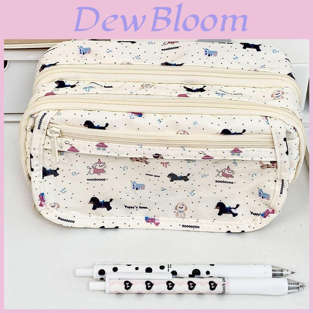 Puppy Pen Case With Polyester For Students And Art Supplies