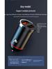 Compact Dual USB Car Charger with Pull-Ring Design - 200W Fast Charging & Multifunctional Cigarette Lighter
