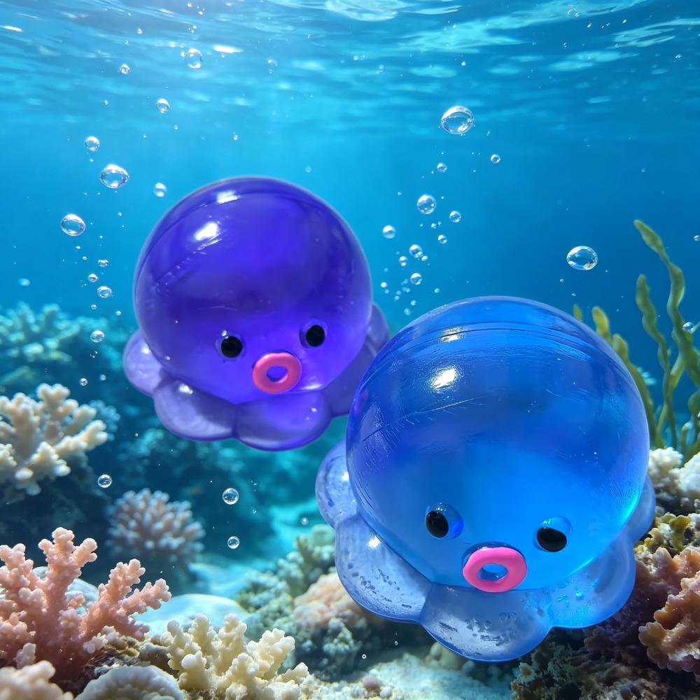 Hot Homemade Bubble Octopus Squeeze Toys Relaxing Fun Party and Birthday Presents Slow