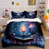 Mystical Book and Candle Set Soft Comfortable Duvet Cover Bedding Set Included 1*Duvet Cover & 2*Pillowcases Gift