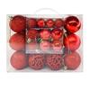 Christmas Decoration Christmas Tree 3cm Christmas Baubles Breakage Resistant Effortless Hanging Multiple Styles