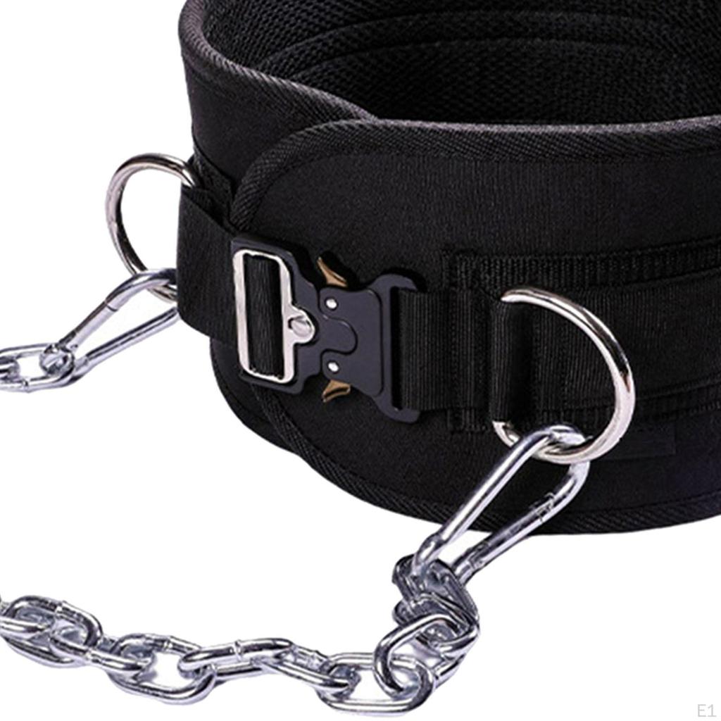 For Weightlifting Dip Belt Dipping With Chain Buckles Weight Lifting Belt