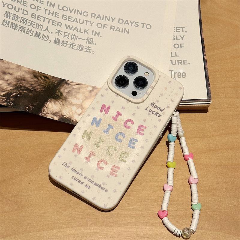 Zhitai iPhone Case: Compatible with 16 Pro Max, 15 Pro Max, 14/13/11. Features a bracelet design and woven pattern.
