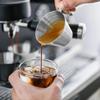 1PCS 100ml Stainless Steel Espresso Measuring Cup Single Spout Shot Glass Durable Barista Tool with Precise Scale Cup