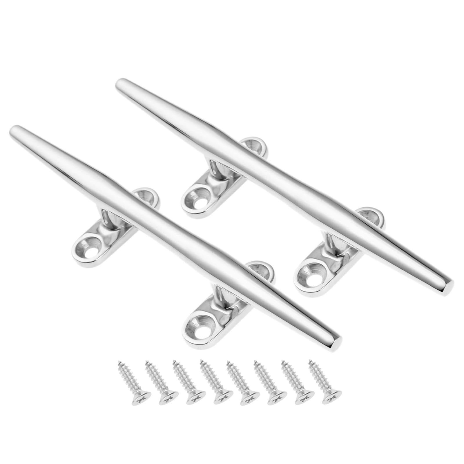 

Yetaha Boat Cleats 5 Set of 2 316 Stainless Steel Small Marine Mooring Cleats 5 inches