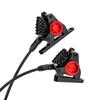 Road Bike Hydraulic Disc Brakes Two Piston Calipers Aluminum Mineral Oil System