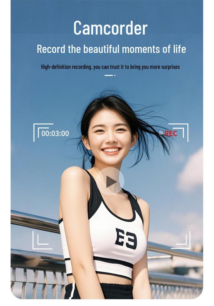 5K HD Flip Screen Camera WD08 with WiFi, Autofocus, Beauty Filters, Retro Mirrorless Design.
