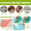 4Pieces Customizable Mat AntiSlip Refrigerator Shelf Liner Pad EVA Kitchen Cabinet Mats Easy to Clean and Waterproof