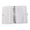 Flower Binder Cover Water Proof PVC Page Protectors Sheet Protectors with Metal Rings
