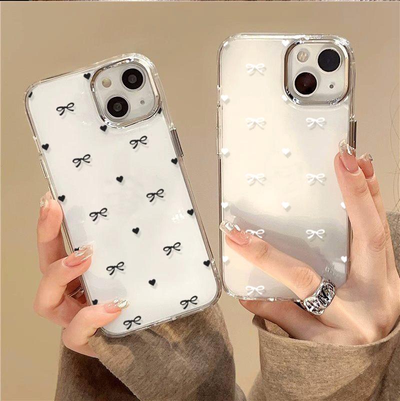 Love Heart Bowknot Case For Samsung Galaxy A04 A04S A02 A03 Core A03S A10 A10S A11 A12 A13 A20S A22 A23 A30 A20 A32 cover Cute