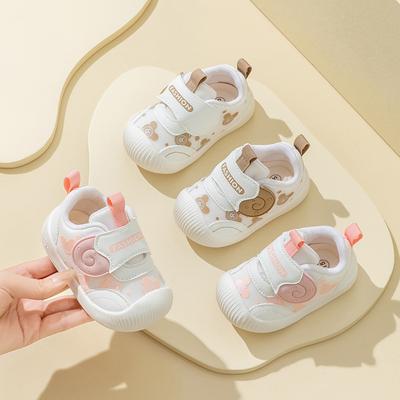 Infant Learning-to-walk Shoes, Spring-autumn Anti-slip Soft Sole Small Kids Casual Shoes, 1–3 Years Old Sports White Shoes, Girls' Baby Shoes