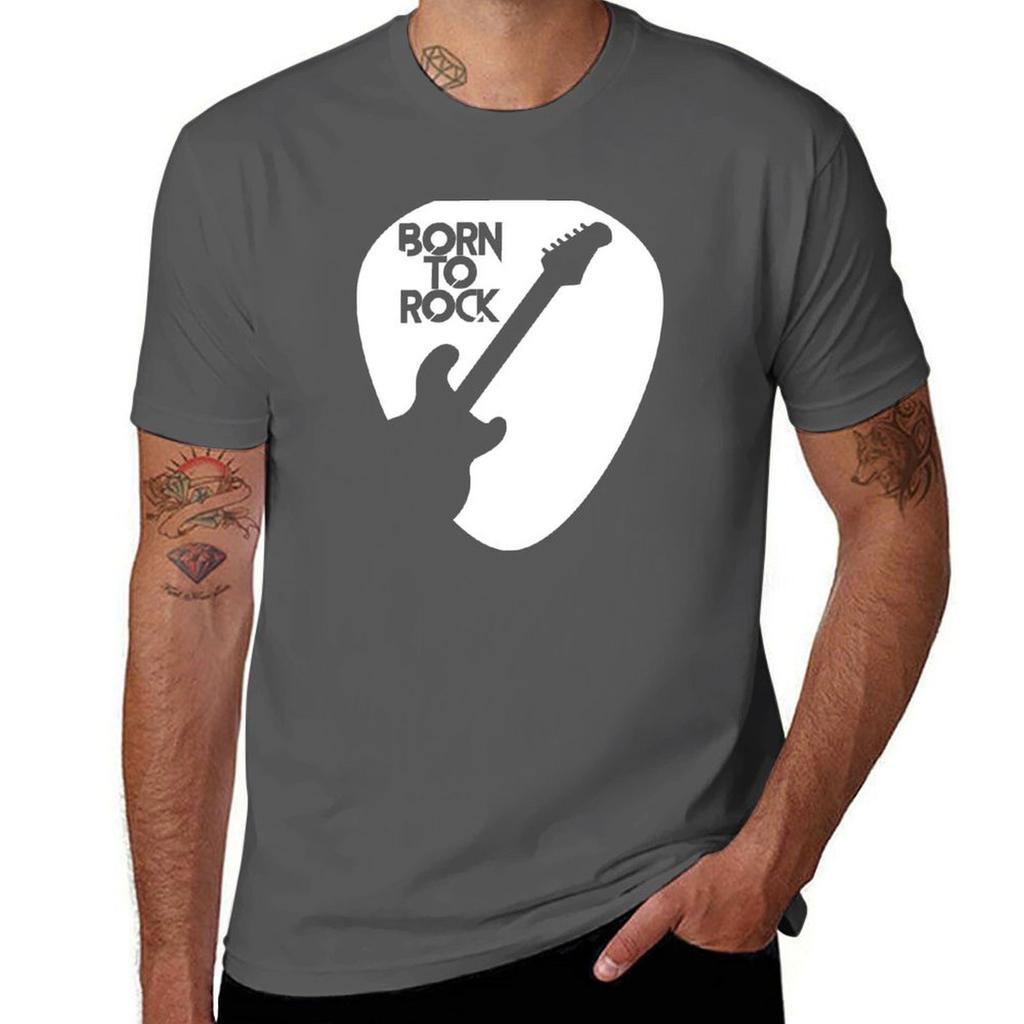 Guitar Born To Rock T Shirt Tshirt Quick Dry Travel Tshirt