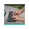 Accessoires Tablette Logitech Flip Folio, étui clavier pour iPad Pro 13 pouces (M4) et iPad Air 13 pouces (M2 et M3) (2024, 2025) -