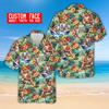 Camisa Hawaiana Personalizada con Cara Añade Tu Foto Estampado de Escenas de Playa Estampado Divertido Camisa Aloha Para Fiesta de Vacaciones Viaje Regalos
