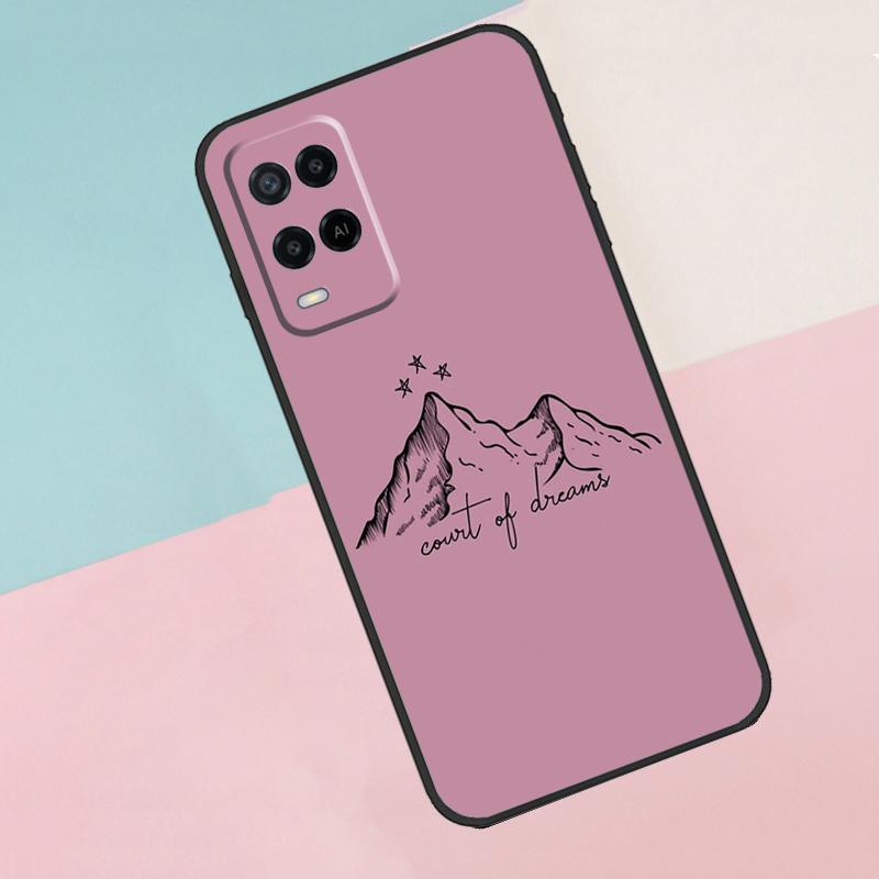 A Court Of Mist And Fury For Oppo A16 A76 A96 A15 A80 A60 A40 A94 A54 A98 A78 A18 A38 A58 A17 A77 A74 A57S Phone Case
