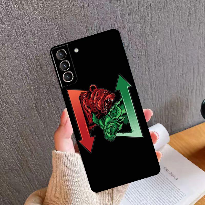 

Day Trading Day Trader Phone Case For Samsung Galaxy S26 S25 S20 S21 S22 S23 S24 Ultra S10 Plus S24 FE S25 FE Cover Galaxy S10